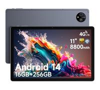 Ulefone Tab A11 Pro Tablettes Tactiles 11 Pouces Tablettes Android 14, Helio G99 Octa-Core Tablette Gaming, 16Go RAM+256Go ROM, 8800mAh, 16MP+8MP, Tablet PC Dual 4G LTE/GPS/OTG/WiFi-6/Widevine L1/TÜV