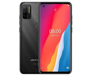 Ulefone Téléphone Portable Debloqué Android 11, Note 11P 4G Smartphone, Helio P60 Octa-Core 8Go+128Go,Dual SIM+SD Dédiée Extension 2To,Caméra Quatre 48MP, Ecran HD+ 6,55’’, Empreinte Digitale Noir