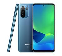 Ulefone Téléphone Portable Debloqué Note 13P, Caméra Arrière 20MP, Caméra Frontale 16MP, G35 2,3GHz 4Go+64Go, Smartphone Dual SIM 4G, Ecran FHD+ 6,5 '', Fente pour 3 Cartes, Android 11, NFC Bleu