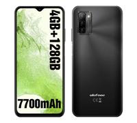 Ulefone Téléphone portable Note 12 (2023) 7700 mAh Grande batterie 128 Go ROM/SD-128 Go 6,82 pouces HD+ Android 11 Smartphone sans contrat, caméra principale 13 MP 3 emplacements pour cartes 4 G