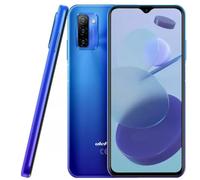 Ulefone Téléphone Portable Note 12P, Batterie 7700mAh Dual SIM 4G Smartphone Debloqué,Écran HD+ 6,82'', 4Go+64Go, Fente pour 3 Cartes, Android 11, Triple Caméra 13MP,Déverrouillage du Visage Bleu