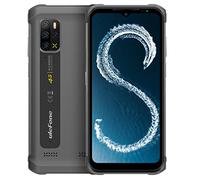 Ulefone Téléphone Portable Robuste Armor 12S, Helio G99 8Go+128Go, 6,52'' IP68 Smartphone Débloqué Incassable Android 12, Caméra Quatre 50MP, Haut-Parleur HiFi, Charge sans Fil GPS NFC Gris