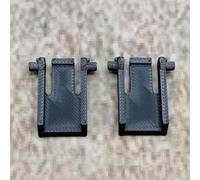 ULEIVA 1 paire (2 pièces) de pieds de clavier de rechange, droits, noirs, compatibles avec Logitech G15, pièce de rechange pour clavier (droits)