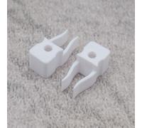 ULEIVA 128866 Lot de 2 butoirs de porte coulissante de rechange compatibles avec IKEA Pax Hasvik Grimo 128866 Blanc