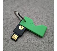 ULEIVA Étui de protection compatible avec Yubico Yubikey 5 NFC (USB-A)/ 5C NFC (USB-C) Étui de protection pour clé de sécurité au choix de couleur (vert, 5 NFC (USB A))