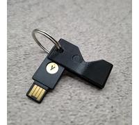 ULEIVA Étui de protection compatible avec Yubico Yubikey 5 NFC (USB-A)/ 5C NFC (USB-C) Étui de protection pour clé de sécurité au choix (noir, 5 NFC (USB A))