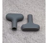 ULEIVA Frost-Tec Lot de 2 clés à douille de rechange grises compatibles avec verrous Frost-Tec Robinet extérieur Robinet Robinet Clé pour robinet extérieur (gris)