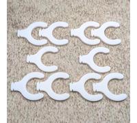 ULEIVA Lot de 10 clips de rechange compatibles avec Kermi ZK00940001 V2 - Fixation de radiateur plat