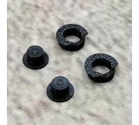 ULEIVA Lot de 2 boutons d'alimentation de rechange compatibles avec Garmin Edge Oregon 300 400 500 - Pour ordinateur de vélo - Noir
