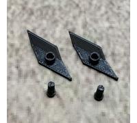 ULEIVA Lot de 2 Boutons d'alimentation de Rechange - Noir - Compatible avec Garmin Edge 1000 - pour Ordinateur de vélo - Noir