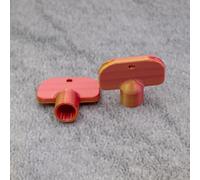 ULEIVA Lot de 2 clés à douille de rechange en or rose type G compatibles avec robinet extérieur Kemper Frosti (or rose)