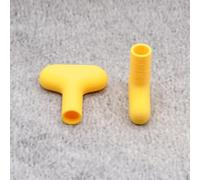 ULEIVA Lot de 2 clés à douille de rechange jaune type S compatibles avec robinet extérieur Kemper Frosti 578 579 pour robinet extérieur (jaune)