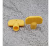 ULEIVA Lot de 2 clés à douille de rechange jaunes de type G compatibles avec Kemper Frosti robinet extérieur robinet robinet clé pour robinet extérieur (jaune)
