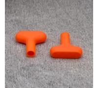 ULEIVA Lot de 2 clés à douille de rechange orange compatibles avec robinet extérieur Schell Polar 2 (orange)