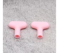 ULEIVA Lot de 2 clés à douille de rechange roses compatibles avec Schell Polar 2 Robinet extérieur Robinet Robinet Clé pour robinet extérieur (rose)