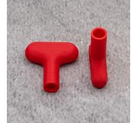 ULEIVA Lot de 2 clés à douille de rechange rouges type S compatibles avec robinet extérieur Kemper Frosti 578 579 pour robinet extérieur (rouge)