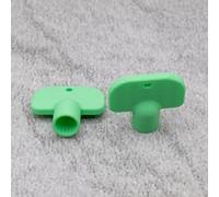 ULEIVA Lot de 2 clés à douille de rechange vertes de type G compatibles avec robinet extérieur Kemper Frosti - Pour robinet extérieur (vert)