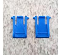 ULEIVA Lot de 2 pieds de clavier de rechange, bleus, compatibles avec Logitech K120, support de clavier, pieds de clavier (bleu)