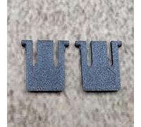 ULEIVA Lot de 2 pieds de clavier de rechange noirs compatibles avec Logitech K235 MK235