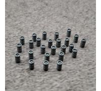 ULEIVA Lot de 25 fûts de bière de 50 litres compatibles avec la piste H0 1:87 - Accessoires de brasserie ferroviaire