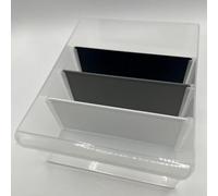 ULEIVA Lot de 30 séparateurs - Grand gris - 107 x 48 mm - Pièce de rechange - Compatible avec Stanley le magasin de petites pièces 1-93-978 1-93-981 - Pour boîte de tri (gris)