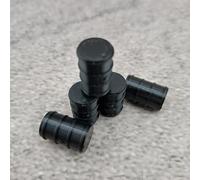 ULEIVA Lot de 5 barils d'huile de 200 litres - Noir - Compatible avec piste 0 1:45 - Accessoires de chargement - Noir