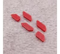ULEIVA Lot de 5 boutons de rechange rouges compatibles avec Garmin Edge 520 Bouton GPS Ordinateur de vélo Pièce de rechange (rouge)