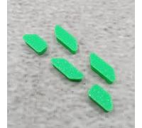 ULEIVA Lot de 5 boutons de rechange verts compatibles avec Garmin Edge 520 Bouton GPS Ordinateur de vélo Pièce de rechange (vert)