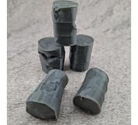 ULEIVA Lot de 5 tonneaux d'huile gris bosselés démolis 200 litres compatibles avec LGB Spur G 1:22,5 Accessoires de chemin de fer de jardin