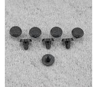 ULEIVA Lot de 8 tampons de rechange noirs compatibles avec Lok Wagon vers LGB Trace G Accessoires de chemin de fer (noir)