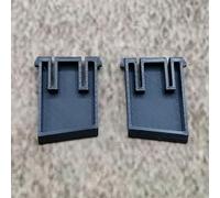 ULEIVA - Pieds de clavier de rechange noirs, compatibles avec Logitech G213, lot de 2 pièces