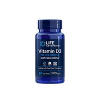 Ules Vitamine D3 avec Iode Marin, 5000UI - 60 capsules