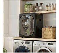 ULEVR Sèche-linge à condensation avec pompe à chaleur compact 4 kg 800 W noir pose libre