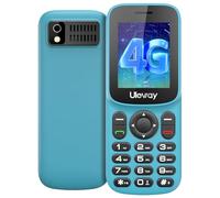 Uleway 4G Telephone Portable Senior Débloqué, Double SIM Téléphone Portable Personnes âgées | Téléphone Portable Compact Facile à Utiliser avec 1.8" LCD Écran | Haut Volume | USB C | Utiliser Nano SIM