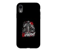 Ulfberht Épée Viking Loup Runes Norse Rouge Lune Coque pour iPhone XR