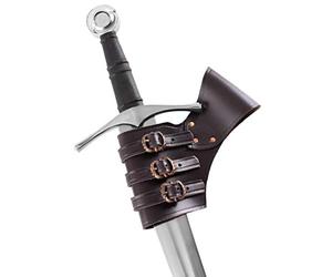 Ulfberth Porte-épée réglable en cuir Marron