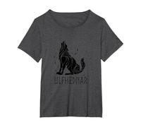 Ulfhednar - Loup de guerrier nordique - Noir mat T-Shirt