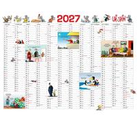 Uli Stein Jahresplaner 2027: Posterkalender: Plakatkalender für die Wand | Ideale Schreibtischunterlage