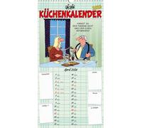 Uli Stein Küchenkalender 2026: Monatskalender für die Wand: Praktischer Planer für die Familie