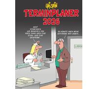 Uli Stein Terminplaner 2026: Taschenkalender: Praktischer Organizer für unterwegs