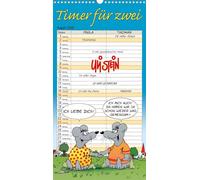 Uli Stein Timer für zwei 2026: Monatskalender für die Wand: Praktischer Wandkalender mit viel Platz zum Eintragen und tollen Cartoons | Pärchenplaner zum Aufhängen