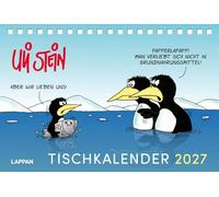 Uli Stein Tischkalender 2027: Monatskalender zum Aufstellen: Mini-Monatskalender mit lustigen Cartoons und Sprüchen