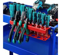ULIBERMAGNET Support magnétique pour tournevis, pince en métal, organiseur mural de garage, organisateur pour tournevis, pince, porte-outils, rack pour garage, chariot à outils, pegboards