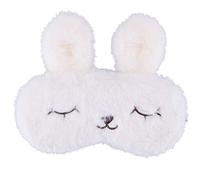 Ulife Mall Masques de Sommeil Mignon Lapin Animaux Drôle Masque de Nuit en Peluche pour Dormir Voyage avec Bande Élastique Masque pour les Yeux Couverture pour Enfant Femme Filles