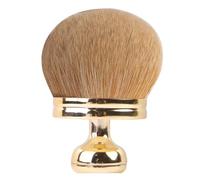 UlifeBetter Pinceau de maquillage extra large pour le corps autobronzant, pinceau kabuki de 7,6 cm pour bronzer, grands pinceaux de bronzage pour le visage et le corps (doré)