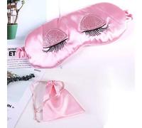 Ulifemall Masque de sommeil en satin pour les yeux avec sangle élastique pour femmes et filles