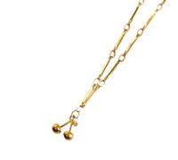 ULIJTH Adorable collier à breloques en acier inoxydable réglable et léger pour femme, taille unique, Comme décrit, Comme décrit.