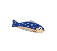 ULIJTH Blue Fish Designs Tapis de sol touffeté floqué Base robuste pour chambre d'enfant Décoration d'intérieur Tapis de chambre d'enfant
