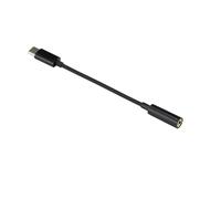 ULIJTH Câble adaptateur de son de type C vers femelle de 3,5 mm très résistant pour home cinéma, transmission de signaux clairs, réduction du bruit, adaptateur USB C pour casque