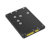 ULIJTH Carte convertisseur de disque solide à fente multiple pour disques de 2,5" compatibles et MSATA SATA3 6 Go/s Transmission ordinateur portable/ordinateur de bureau Compatible avec disque solide